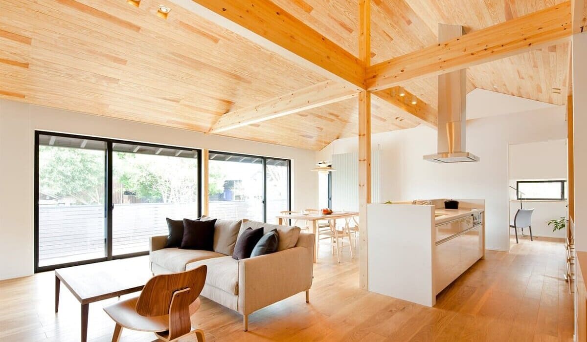 晴れでも雨でも美しい、長く住み継ぐ美しい平屋。