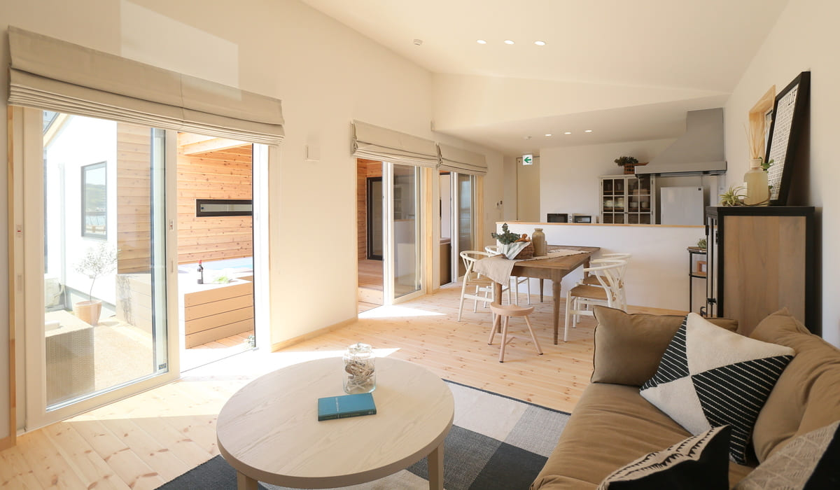 ライフスタイルにフィットした、6畳のピースを組み合わせる家。