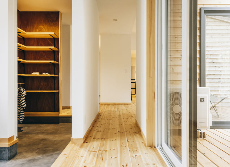 ゆとりを生み出す動線と間取り